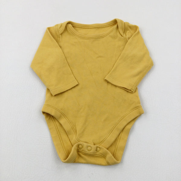 Yellow Bodysuit - Boys 3-6 Months