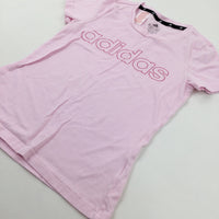 'Adidas Pink T-Shirt - Girls 11-12 Years