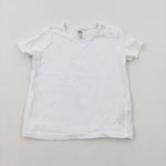 White T-Shirt - Boys 12-18 Months