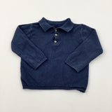 Navy Knitted Jumper - Boys 12-18 Months