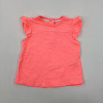 Neon Pink T-Shirt - Girls 3-6 Months