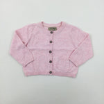 Pink Knitted Cardigan - Girls 3-6 Months