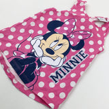 'Minnie' Spotty Glittery Pink Vest Top - Girls 2-3 Years