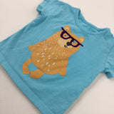 Bear Blue T-Shirt - Boys 6-9 Months