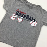 'Baseball' Grey T-Shirt - Boys 2-3 Years