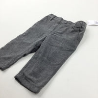 **NEW** Smart Grey Trousers - Boys 6-9 Months