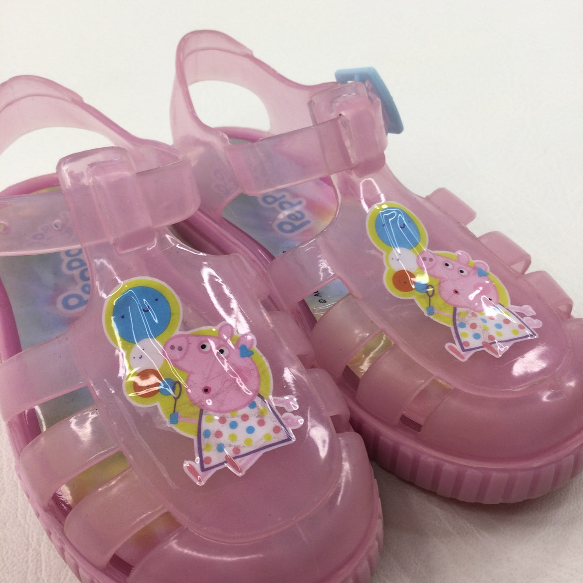 Peppa Pig Pink Jelly Shoes Shoe Size 8 Katie s Kids Clothes