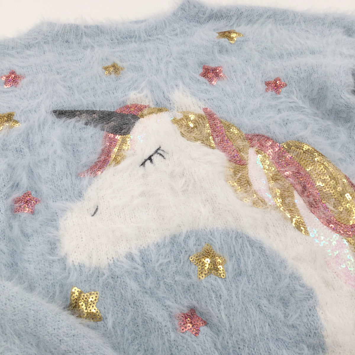 Fluffy hotsell unicorn jumper