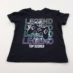'Legend Top Scorer' Game Controller Black T-Shirt - Boys 2-3 Years