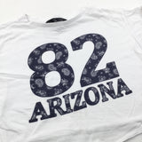 '82 Arizona' Navy & Blue White Belly T-Shirt - Girls 9 Years