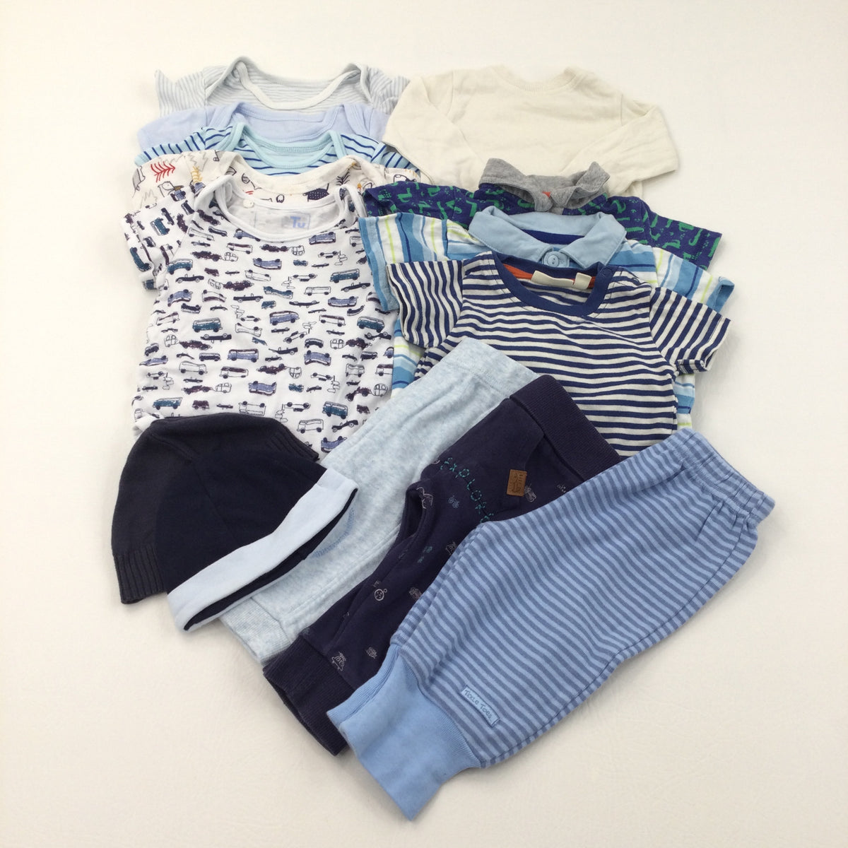 Baby Clothes Bundle (14 Items) - Boys 3-6 Months – Katie's Kids Clothes