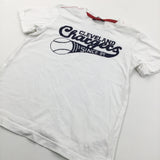 'Cleveland Chargers' White T-Shirt - Boys 7-8 Years