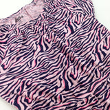 Animal Print Pink Jersey Playsuit - Girls 5-6 Years