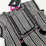 **NEW** Black Striped Jumpsuit - Girls 12-18 Months