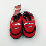 **NEW** Disney Pixar Cars Red Beach Shoes - Size 6