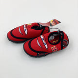 **NEW** Disney Pixar Cars Red Beach Shoes - Size 6