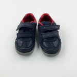 Navy Trainers - Size 6.5F