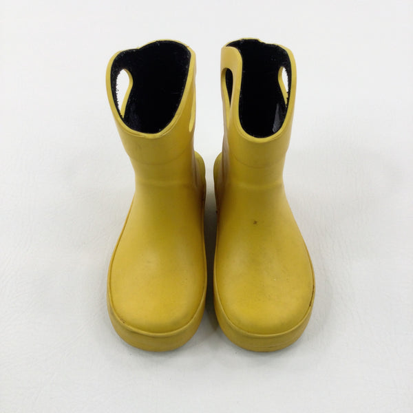 Yellow Wellies - Size 5