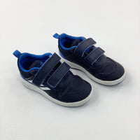 'Adidas' Navy Trainers - Size 7K