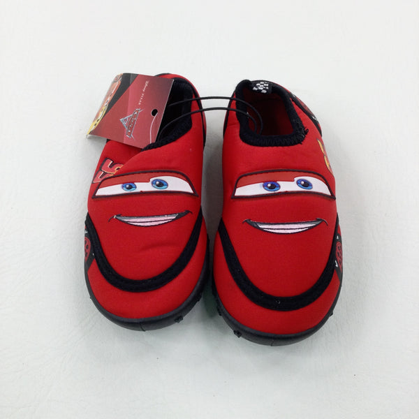 **NEW** Disney Pixar Cars Red Beach Shoes - Size 6