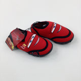 **NEW** Disney Pixar Cars Red Beach Shoes - Size 6