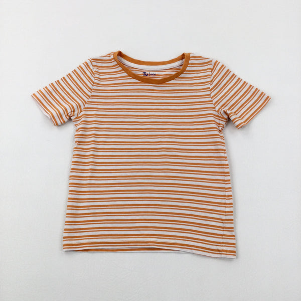 Orange Striped T-Shirt - Boys 18-24 Months