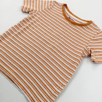 Orange Striped T-Shirt - Boys 18-24 Months