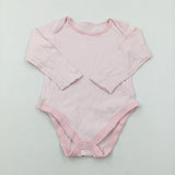Pink Striped Bodysuit - Girls 18-24 Months