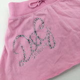 'D&G' Diamonte Pink Skirt - Girls 18-24 Months