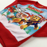 'Merry Christmas!' Paw Patrol & Friends Red Sweatshirt - Boys/Girls 4-5 Years