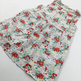 Flowers White Dress - Girls 18-24 Months