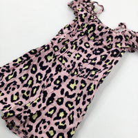 Animal Print Pink Top - Girls 18-24 Months