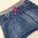 Light Blue Denim Skirt - Girls 18-24 Months