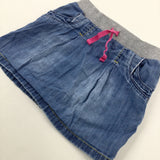 Light Blue Denim Skirt - Girls 18-24 Months