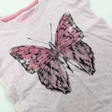 Butterfly Pink T-Shirt - Girls 2-3 Years