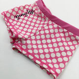 'Minnie' Mouse Spotty Pink Swim Shorts - Girls 2-3 Years