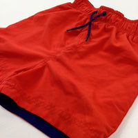 Red Swim Shorts - Boys 4-5 Years