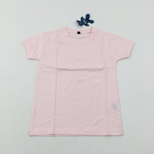 **NEW** Pink Cotton T-Shirt - Girls 2-3 Years
