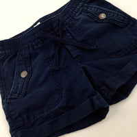 Navy Shorts - Boys 4-5 Years