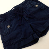 Navy Shorts - Boys 4-5 Years