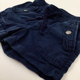 Navy Shorts - Boys 4-5 Years