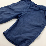 Blue Lightweight Shorts - Boys 7-8 Years