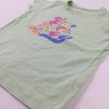 'You Are Lovely' Green T-Shirt - Girls 5-6 Years