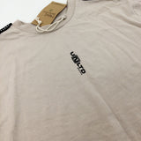 **NEW** 'Un Ltd' Logo Beige T-Shirt - Boys 8-9 Years