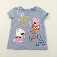 'Peppa' Pig & Friends Blue T-Shirt - Girls 4-5 Years