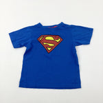 Superman Blue T-Shirt - Boys 5-6 Years