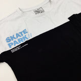 'Skate Park' Black & White T-Shirt - Boys 10-11 Years