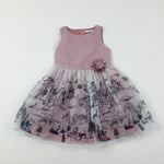 Girls & Castles Pink Party Dress - Girls 5-6 Years