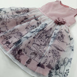 Girls & Castles Pink Party Dress - Girls 5-6 Years