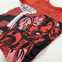 'I'll Try To Hold…' Iron Man Red T-Shirt - Boys 4-5 Years